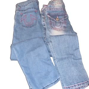 Girls True Religion Jeans Bundle